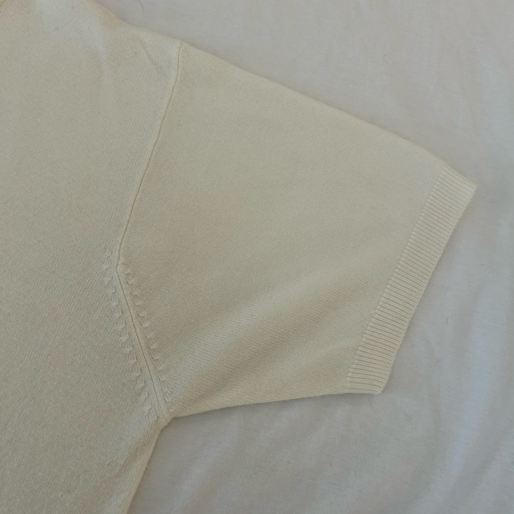 Sag Harbor Ivory Knit Top - Picture 10 of 12